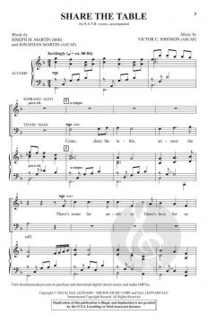 Share the Table von Victor C. Johnson (Download) 