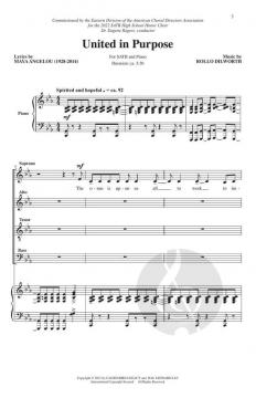 United In Purpose von Rollo Dilworth (Download) 