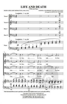 Life and Death von Samuel Coleridge-Taylor (Download) 