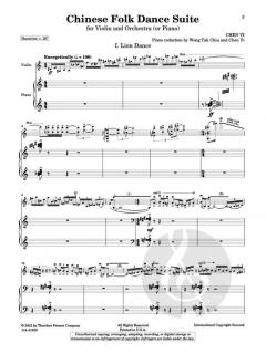 Chinese Folk Dance Suite  von Yi Chen 