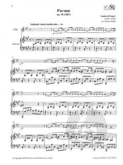 Pavane und Sicilienne  von Gabriel Fauré 