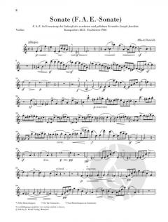 Violinsonate a-moll von A. Dietrich im Alle Noten Shop kaufen