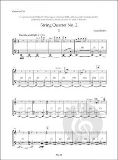 String Quartet No. 2  von Joseph Phibbs 