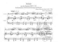 Arioso aus der Kantate BWV 156 von Johann Sebastian Bach 