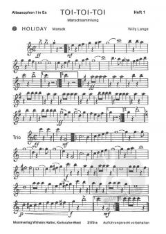 Toi-Toi-Toi Heft 1 