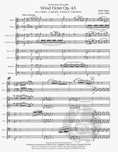 Wind Octet Op.65 von Ruth Gipps 