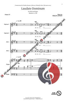Laudate Dominum von Philip Lawson (Download) 