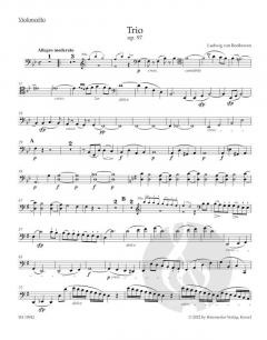 Trio in B op. 97 - "Erzherzog" von Ludwig van Beethoven 