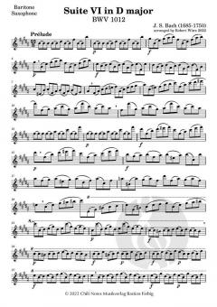 Suites for Violoncello Solo von Johann Sebastian Bach 