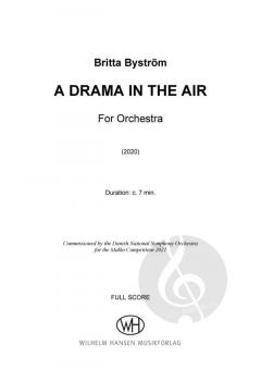 A Drama In The Air von Byström Britta 