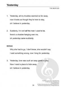 Songs für alle - Textbuch 