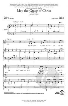 May the Grace of Christ von Joseph M. Martin (Download) 
