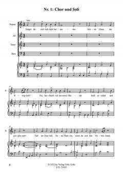 Die Festzeiten op. 66/1 von Carl Loewe 