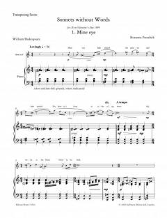 Sonnets without Words von Roxanna Panufnik 