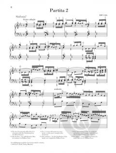 Partita 2 c-moll BWV 826 von Johann Sebastian Bach 