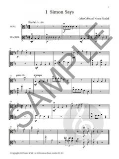 Cool Beans - Viola Duets von Celia Cobb im Alle Noten Shop kaufen