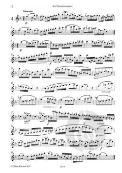 6 Divertissements op. 63 von Anton Bernhard Fürstenau 