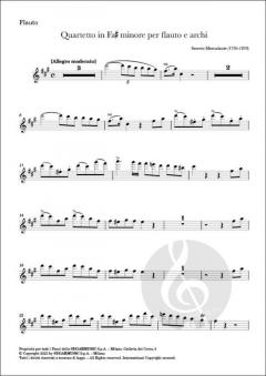 Quartetto n. 10 in fa# minore von Saverio Mercadante 
