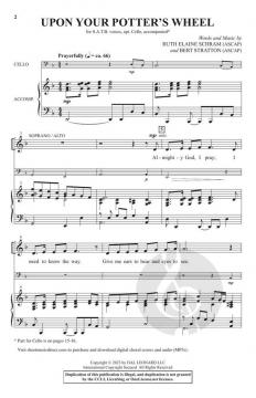 Upon Your Potter's Wheel von Bert Stratton (Download) 