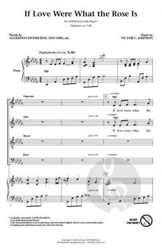 If Love Were What the Rose Is von Victor C. Johnson (Download) 