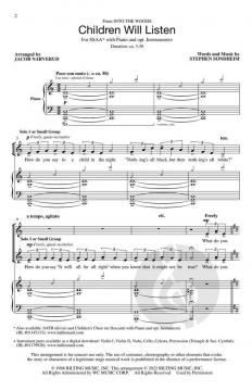 Children Will Listen von Stephen Sondheim (Download) 