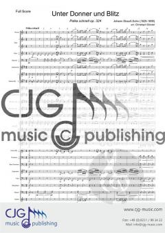 Unter Donner und Blitz op. 324 