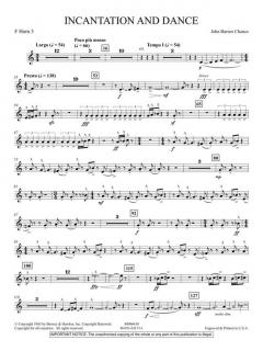 Incantation And Dance (John Barnes Chance) 