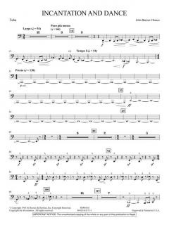 Incantation And Dance (John Barnes Chance) 