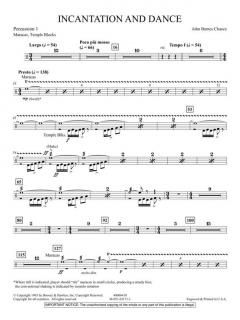 Incantation And Dance (John Barnes Chance) 
