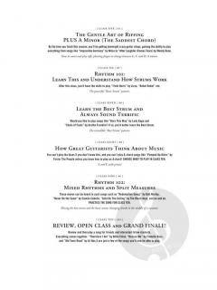 NYC Guitar School 1 
