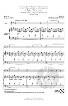 Open My Ears von Michael John Trotta (Download) 