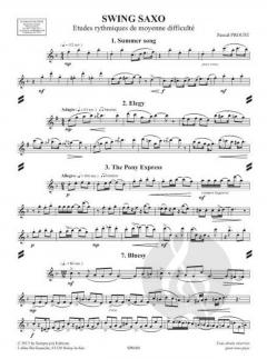 Swing Saxo von Pascal Proust im Alle Noten Shop kaufen