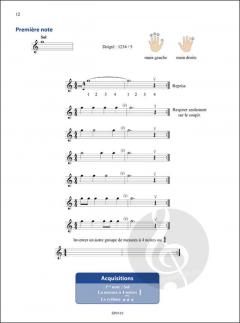 Methode De Flute 1 von Philippe Lesgourgues 