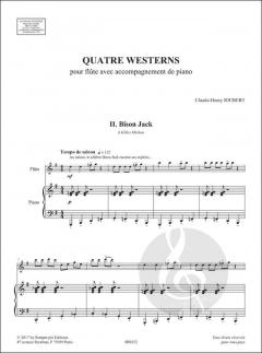 Quatre Westerns von Claude-Henry Joubert 