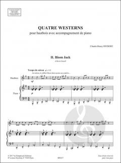 Quatre Westerns von Claude-Henry Joubert 