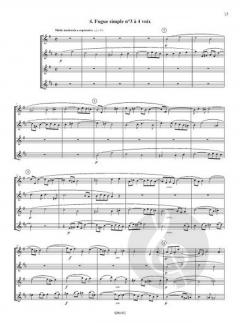 6 fugues de L'art de la fugue von Johann Sebastian Bach 