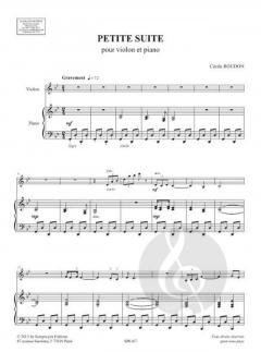 Petite suite von Cécile Roudon 