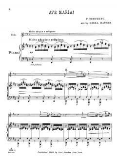 Ave Maria von Franz Schubert 