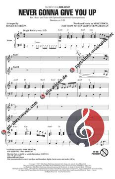 Never Gonna Give You Up von R. Astley 