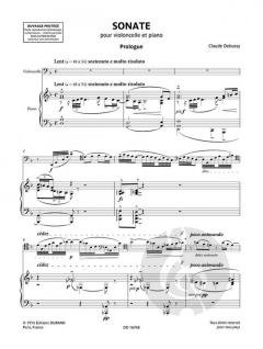 Sonate pour violoncelle et piano im Alle Noten Shop kaufen