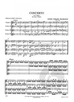 Concerto in C major (Gingold) von Georg Philipp Telemann 