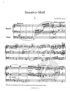 Orgelsonate e-Moll op.27 im Alle Noten Shop kaufen