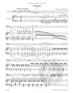Sonate in A op. 69 von Ludwig van Beethoven (Download) 