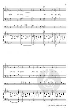 You Are My Alleluia von Michael E. Showalter (Download) 
