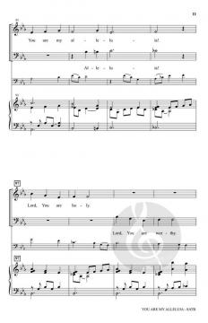 You Are My Alleluia von Michael E. Showalter (Download) 