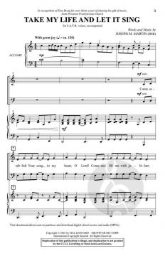 Take My Life and Let It Sing von Joseph M. Martin (Download) 