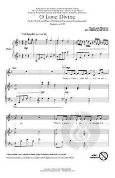 O Love Divine von Heather Sorenson (Download) 