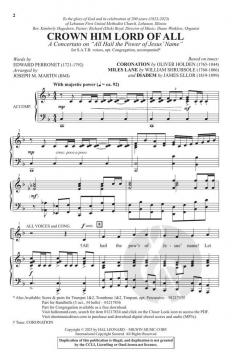 Crown Him Lord of All (Download) 