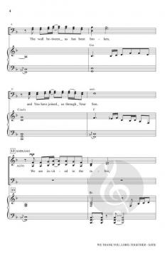 We Thank You, Lord, Together von Joel Raney (Download) 
