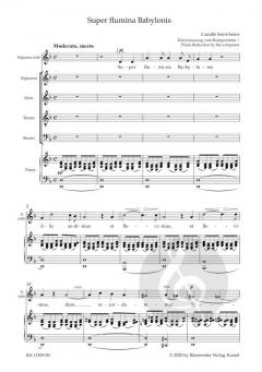Super flumina Babylonis von Camille Saint-Saëns (Download) 